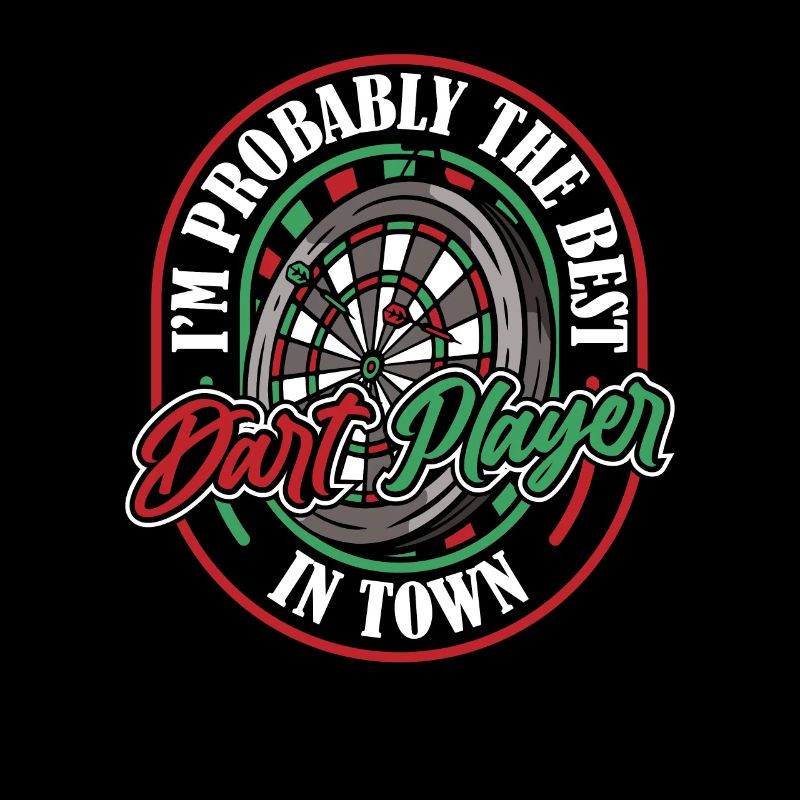 Cible du joueur de fléchettes Darts