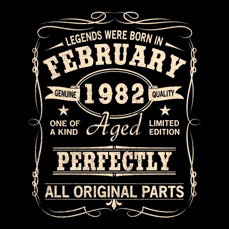 Millésime février 1982 anniversaire
