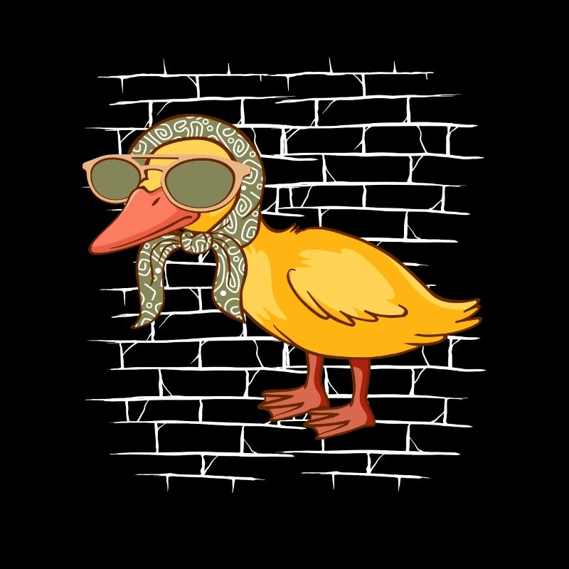 Écharpe de lunettes de soleil de canard