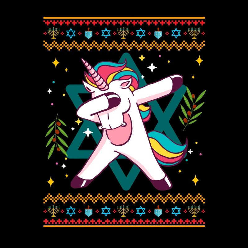 Licorne Evnicorne Hanoukka