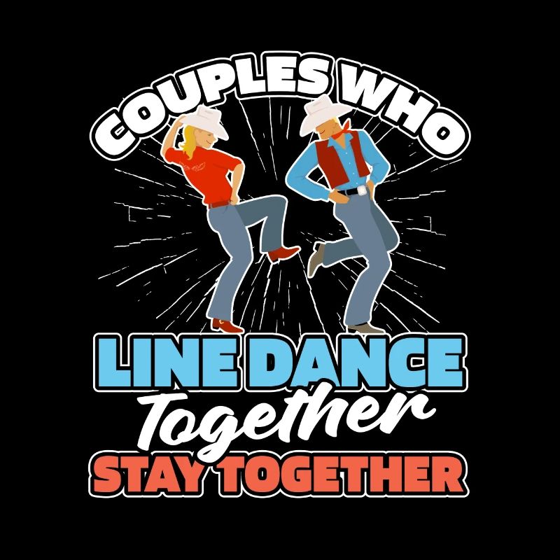 Line Dance Couple