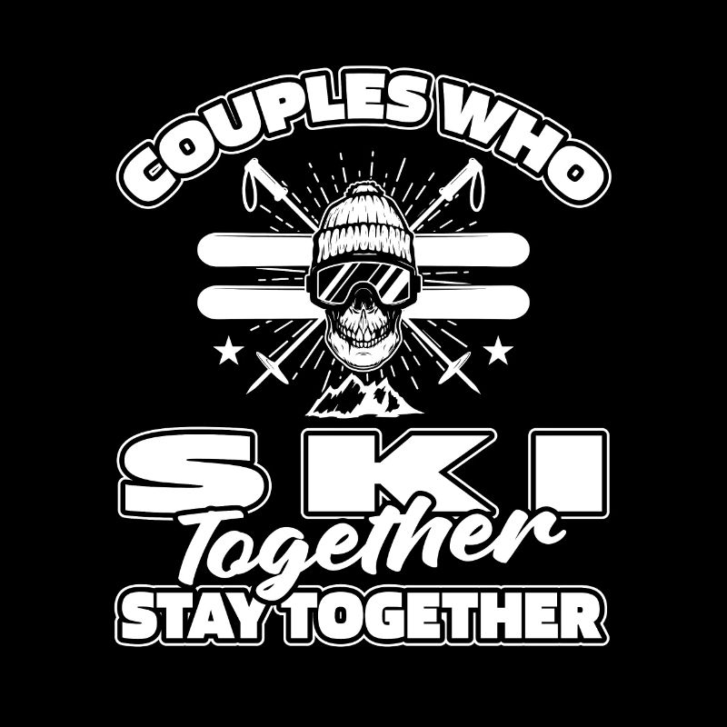 Skifahren Apres Ski Paar