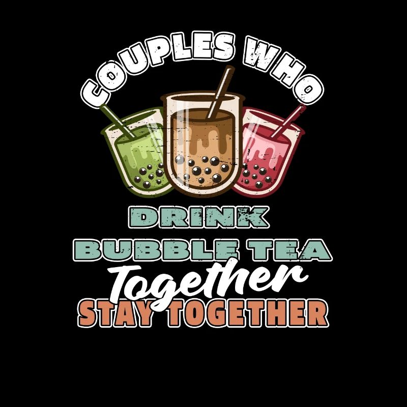 Bubble Tea Boba Paar