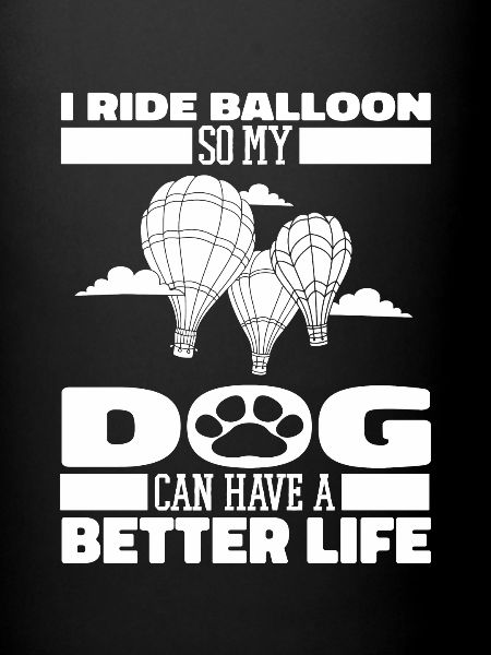 Montgolfière Chien