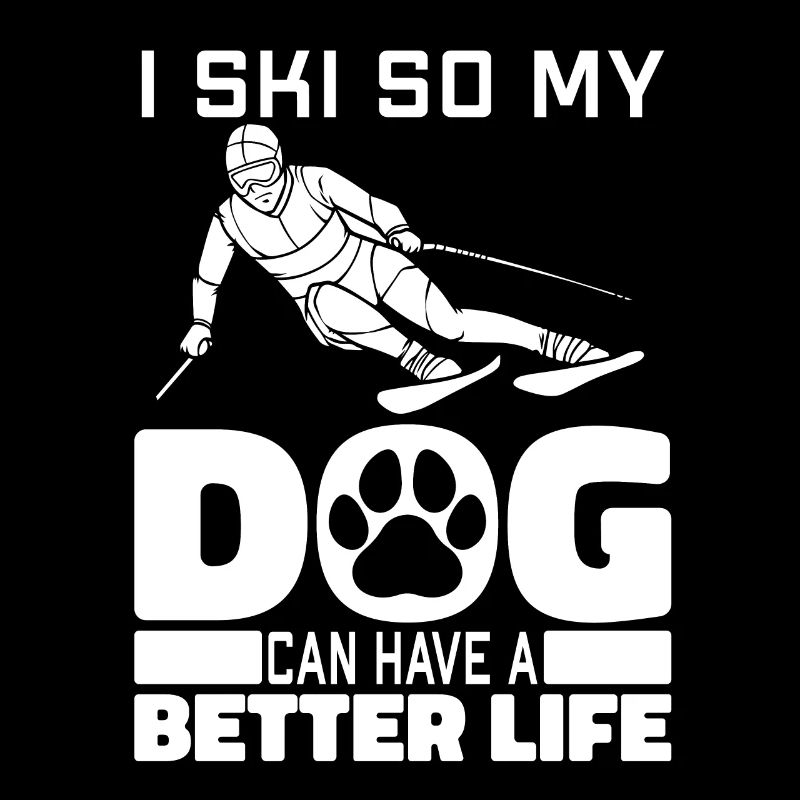Skiing Apres Ski Dog