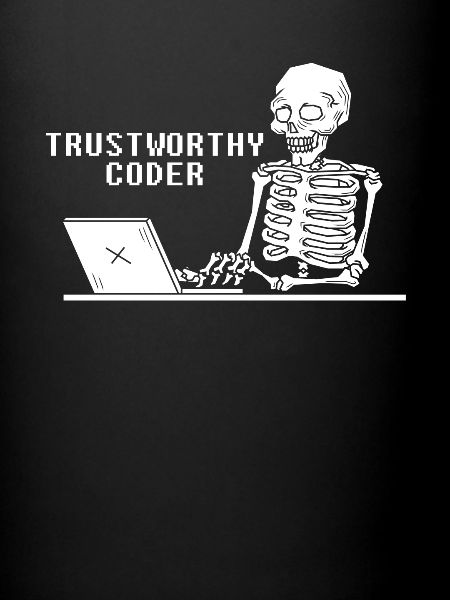 Développeur Coder Programmeur Squelette