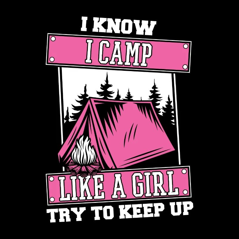 Tente de camping drôle