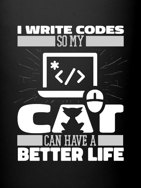 Entwickler Coder Programmierer Katze
