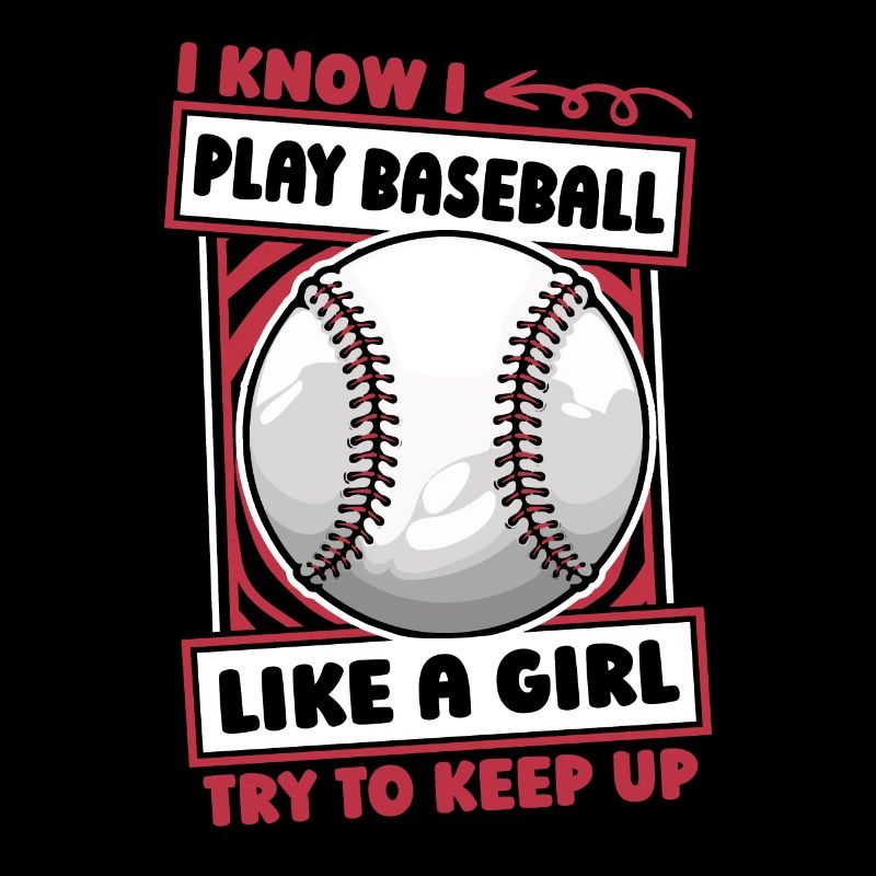Fille de baseball