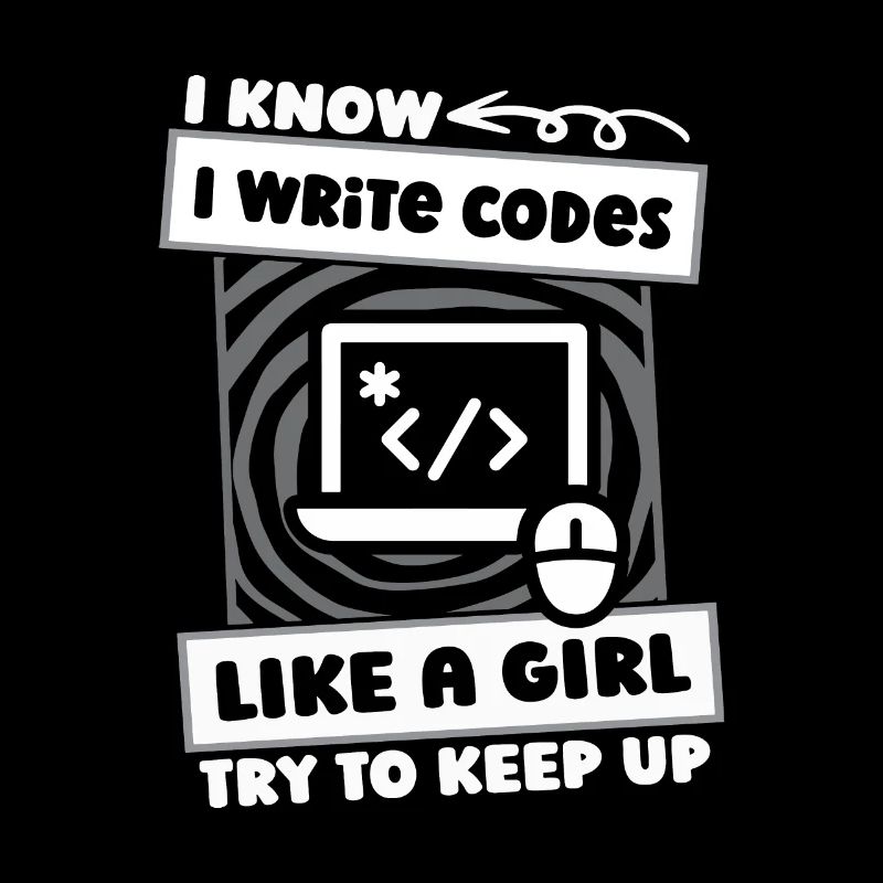 Developer Coder Programmer Girl