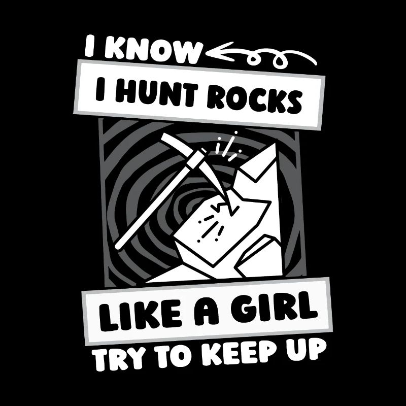 Géologue Collectionneuse de pierres