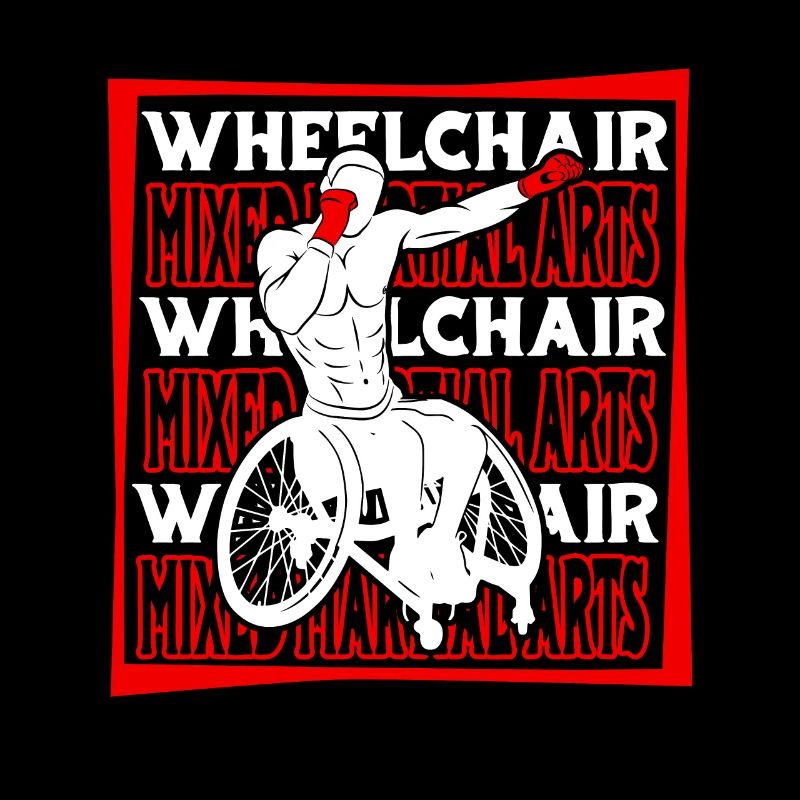 Mixed Martial Arts Rollstuhl