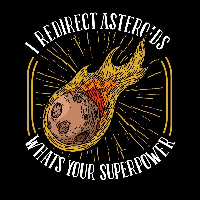 Space Space Funny Astroid Diversion