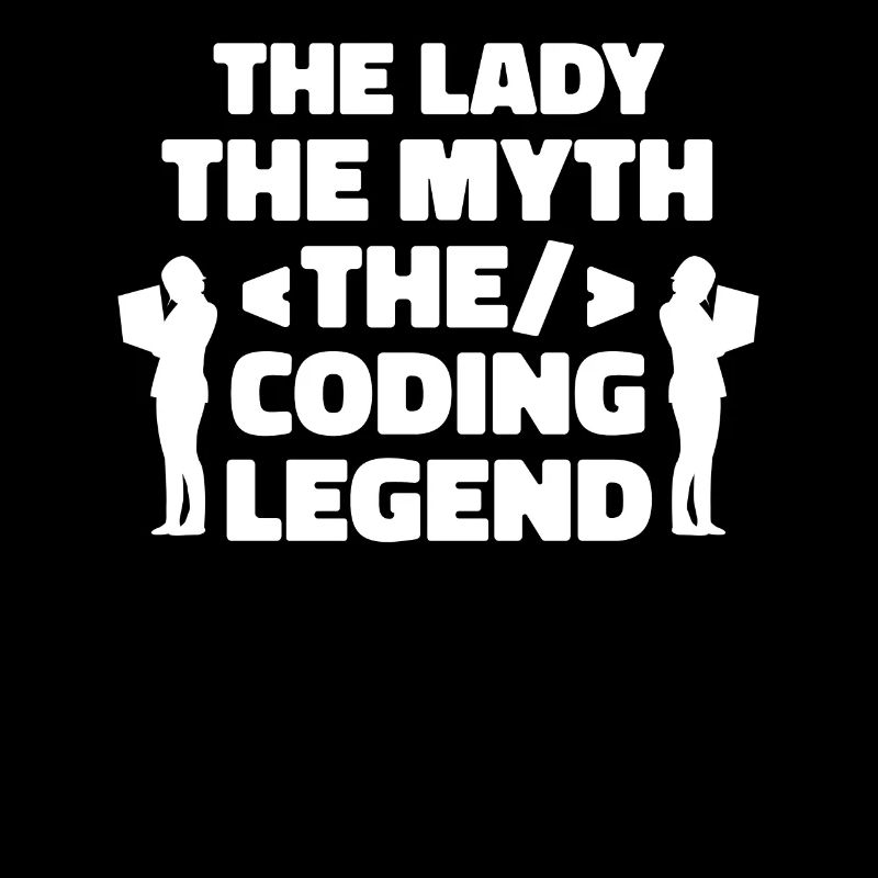 Développeur Coder Programmeur Lady