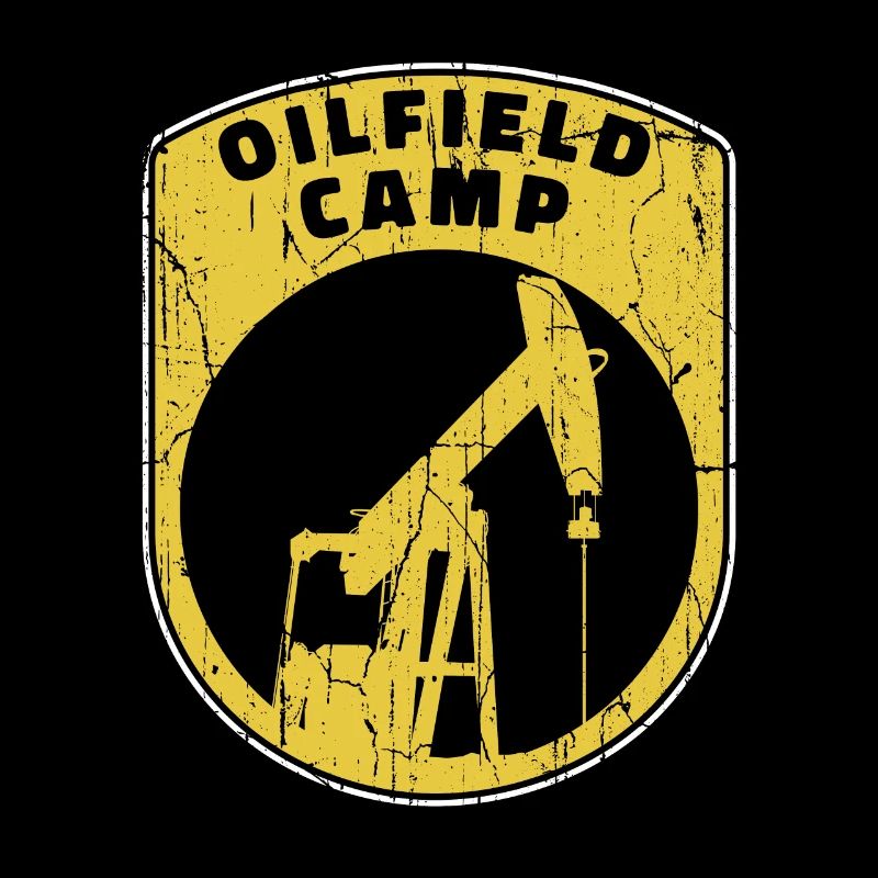 Ölfeld Bohrinsel Lager