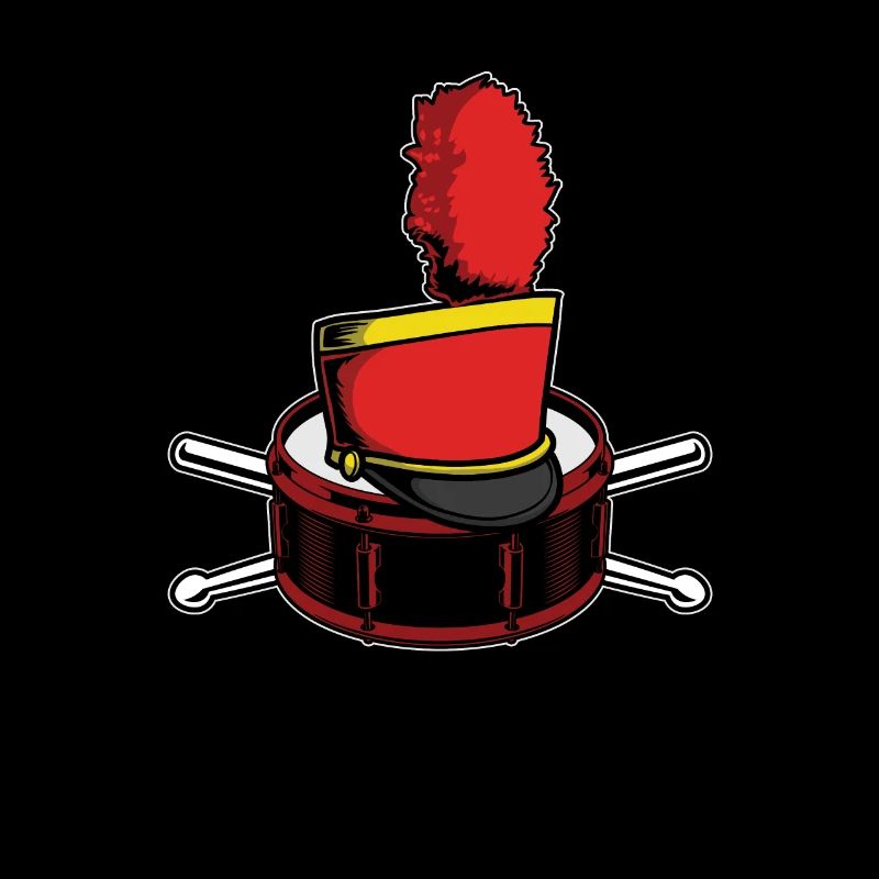 Procession de supporters Spielmannzug Schlinge