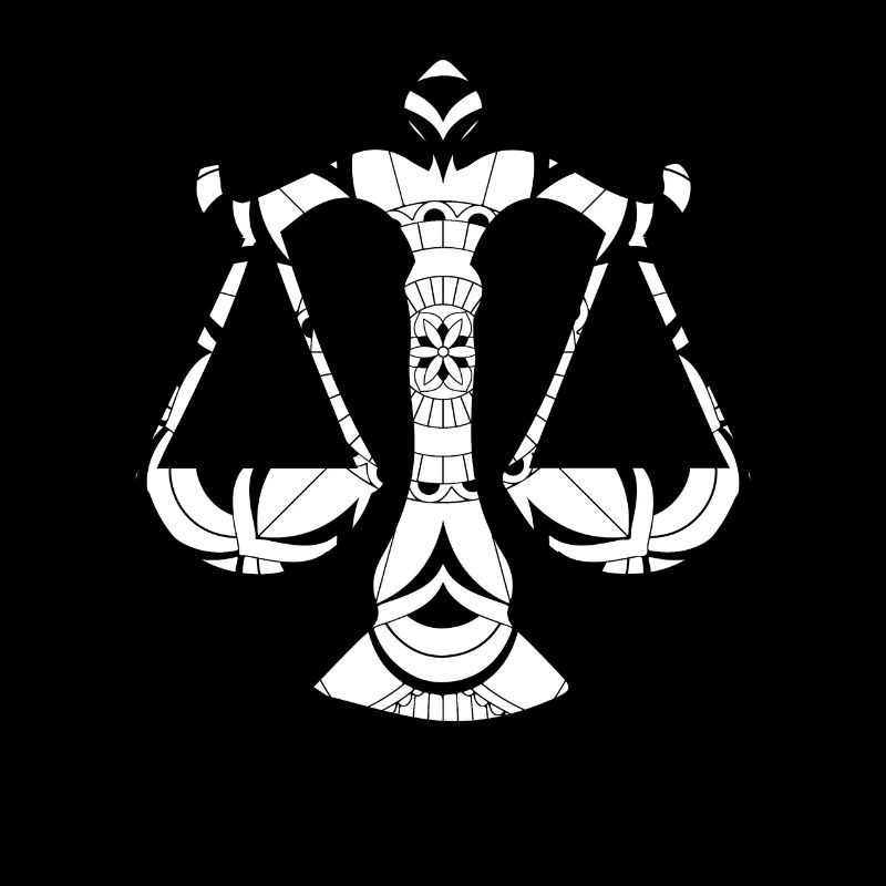 Sternzeichen Waage Symbol