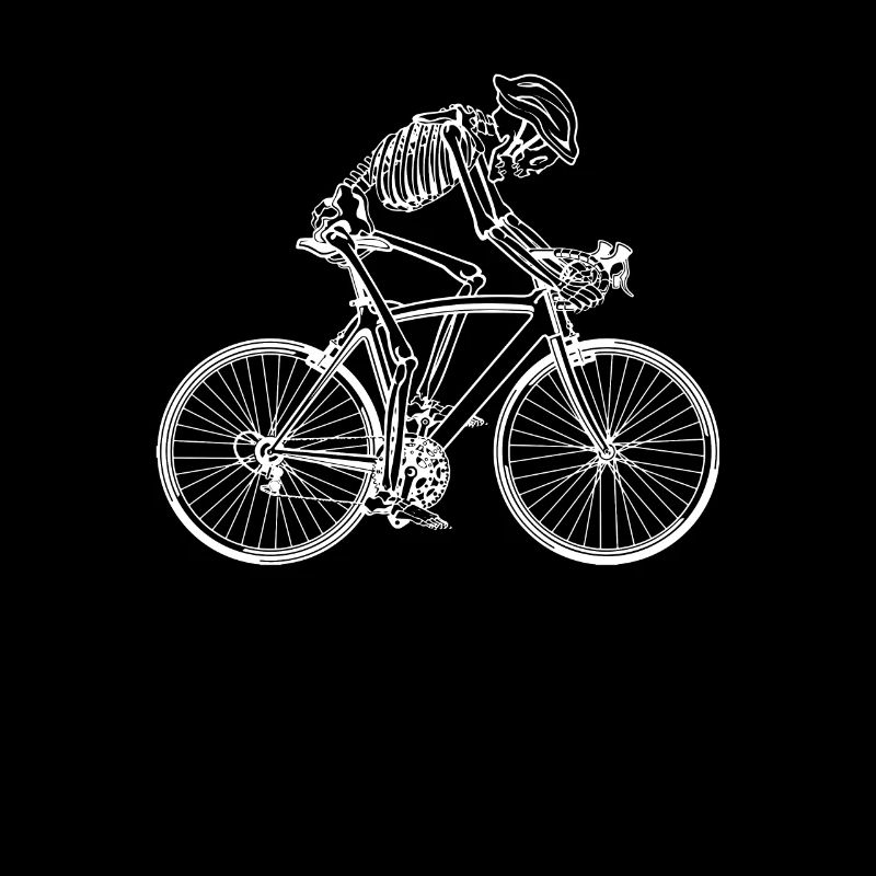 Road Cycling Cyclist Skeleton