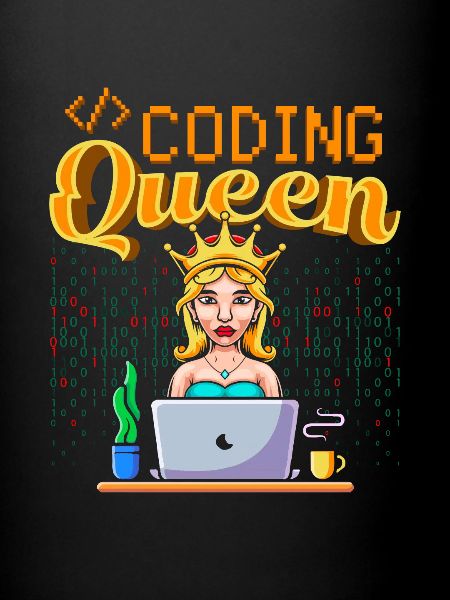 Développeur Coder Programmeur Queen