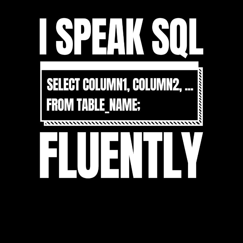 Developer Coder Programmer Sql