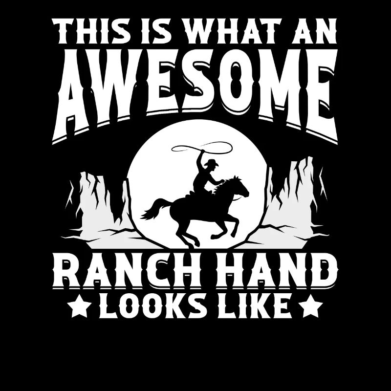 Rodeo Cowboy Hand Ranch Cowboy