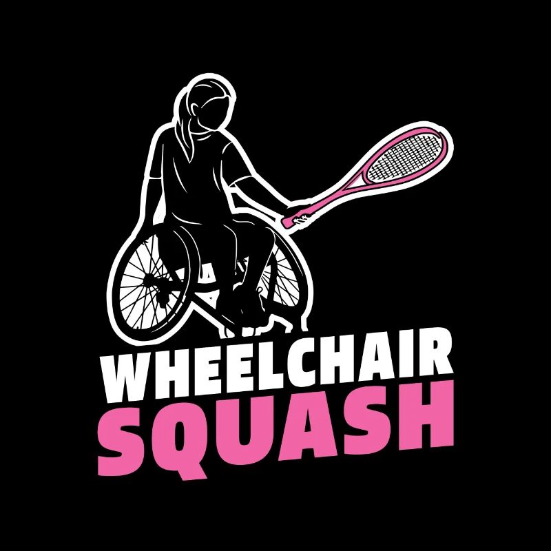 Fauteuil roulant de squash