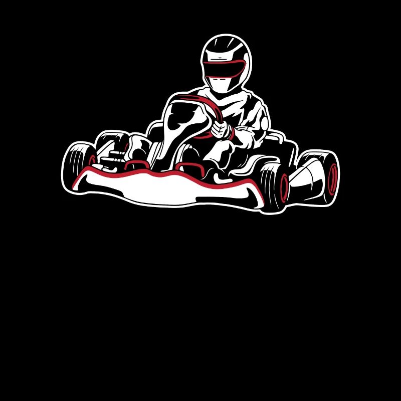 Go Kart Kartfahren Kartfahrer Cool
