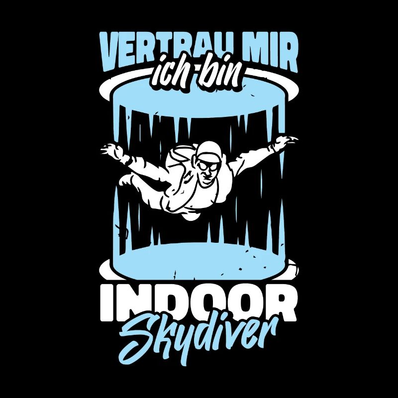 Parachutisme intérieur drôle