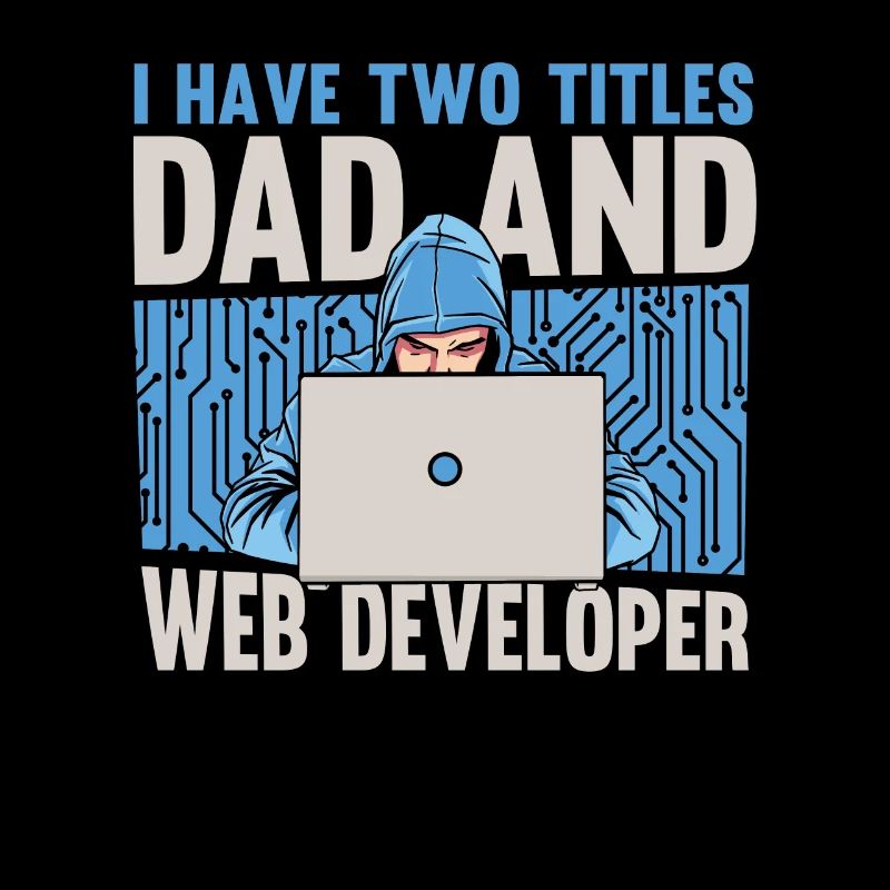 Web Entwickler Webdeveloper Vater