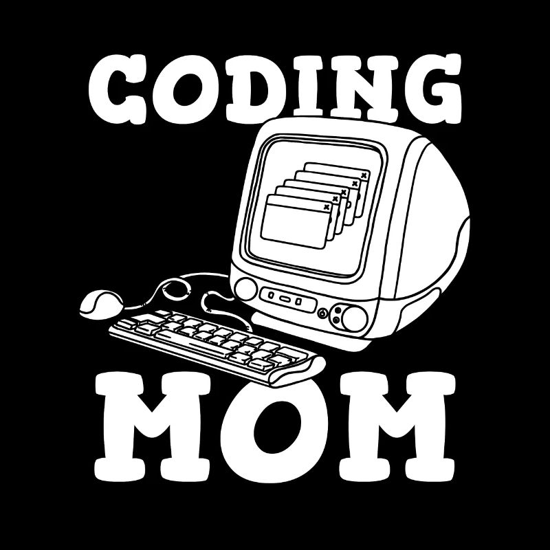 Entwickler Coder Programmierer Mutter
