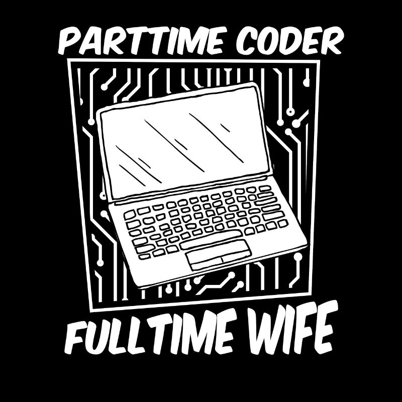 Entwickler Coder Programmierer Gattin