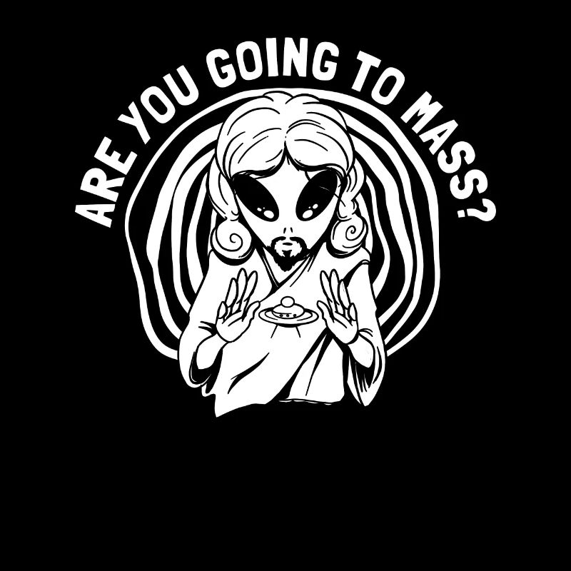 Christ Christianity Funny Alien Jesus