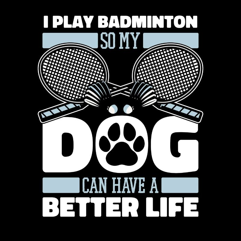 Badminton badminton chien