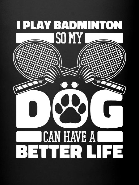 Badminton badminton chien