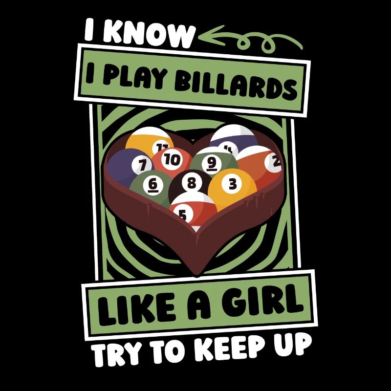 Billard Mädchen