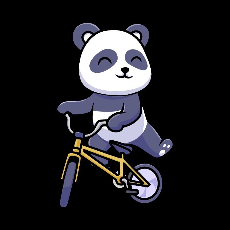 Big Panda Panda Bear Bike