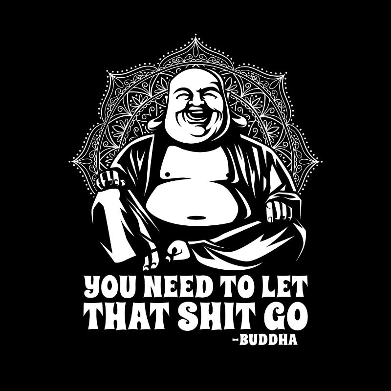 Bouddha bouddhiste drôle