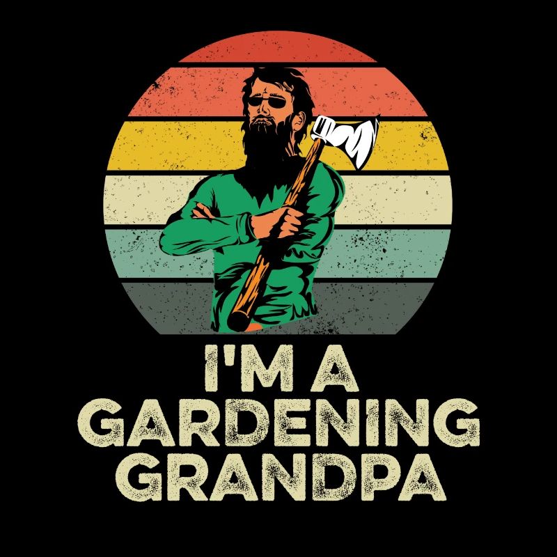 Hobbygärtner Garten Opa Gärtnerischer Opa