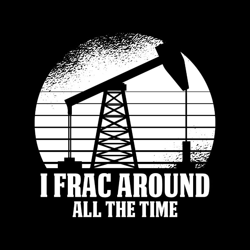 Ölfeld Bohrinsel Witzig Fracking