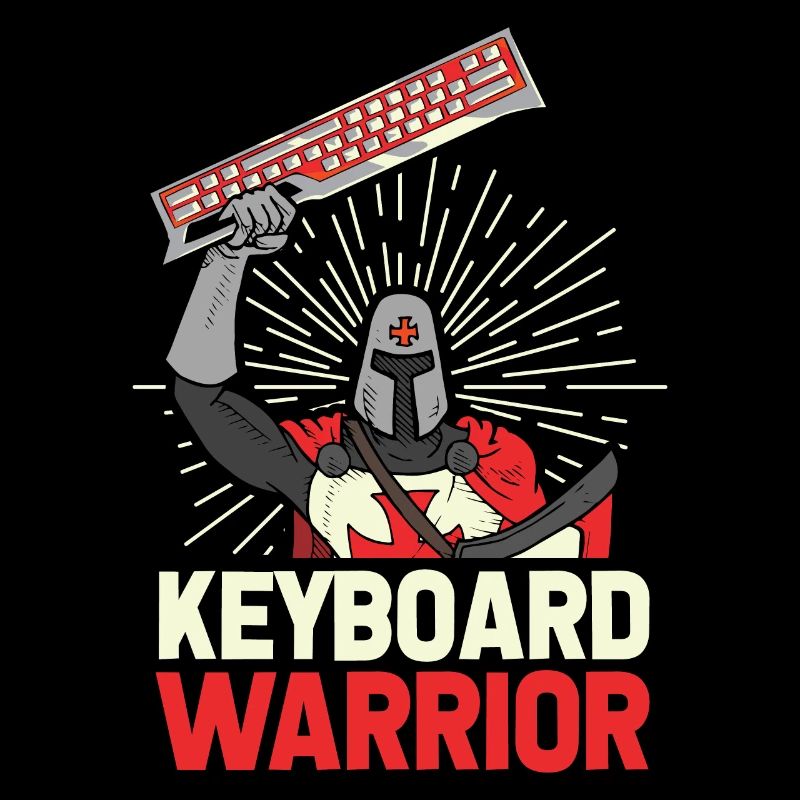 Gamer Gaming Knight Clavier Épée
