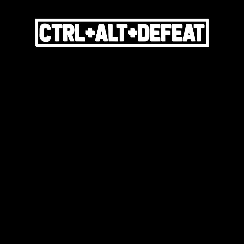 Gamer Gaming Keyboard Shortcuts Ctrl Alt Defeat