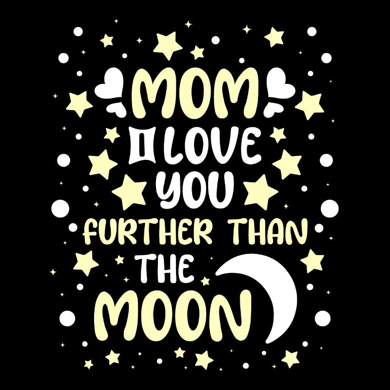 Lune Luna Amour Lune Maman