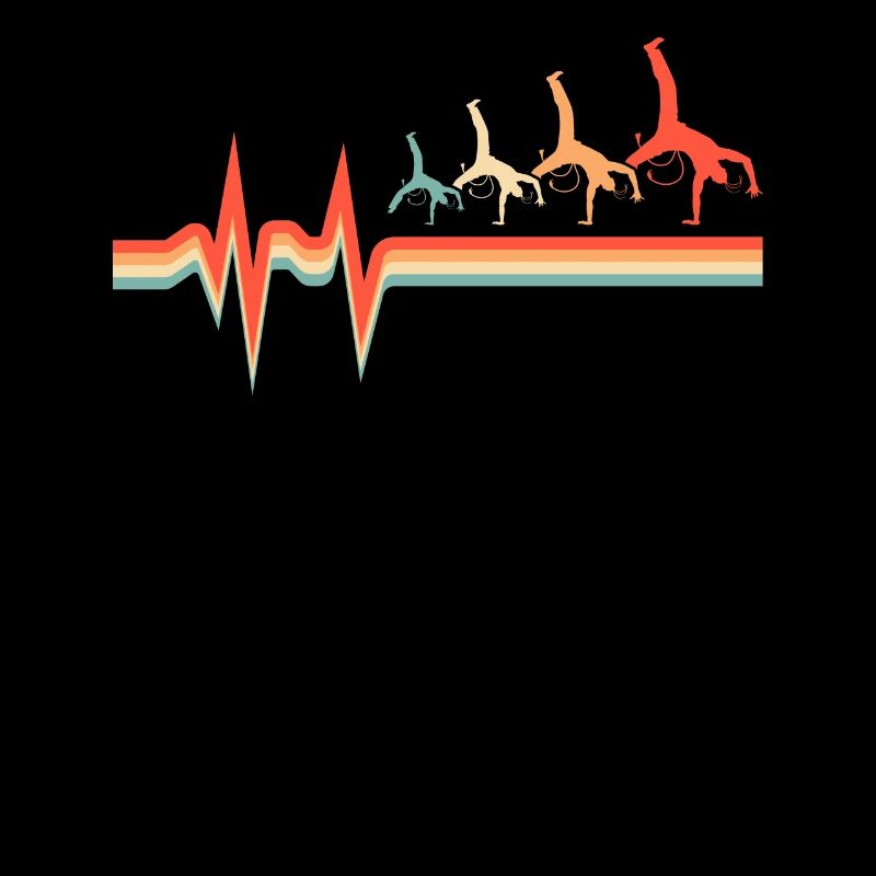 Capoeira Kampftanz Ekg Heartbeat