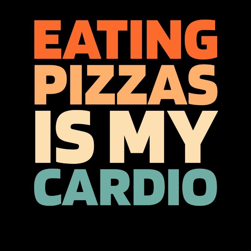 Pizza Citation cardio drôle
