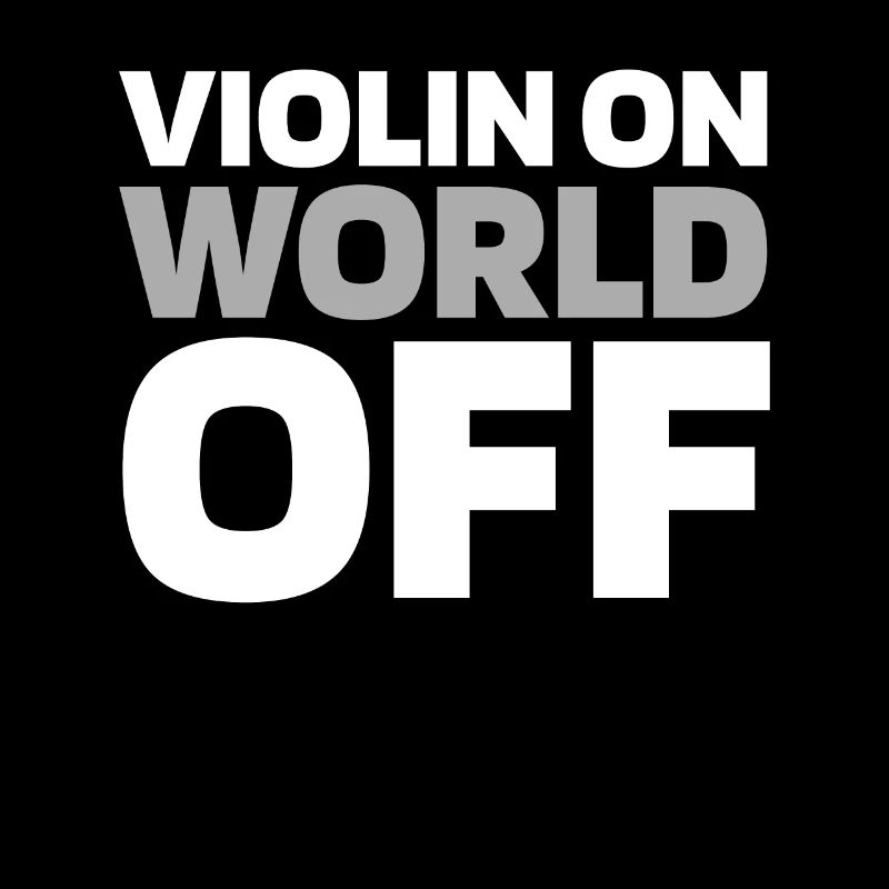 Violine Geige Violin On World Off