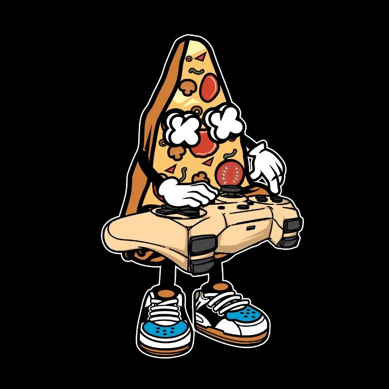 Gamer Gaming Pizza Gaming Controller