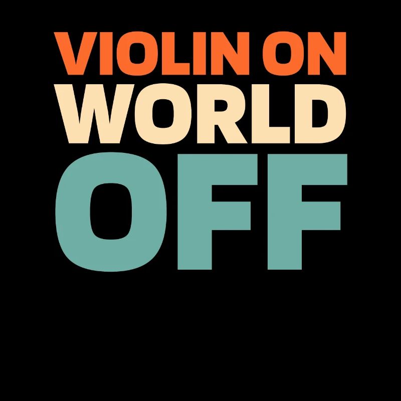 Violine Geige Violin On World Off