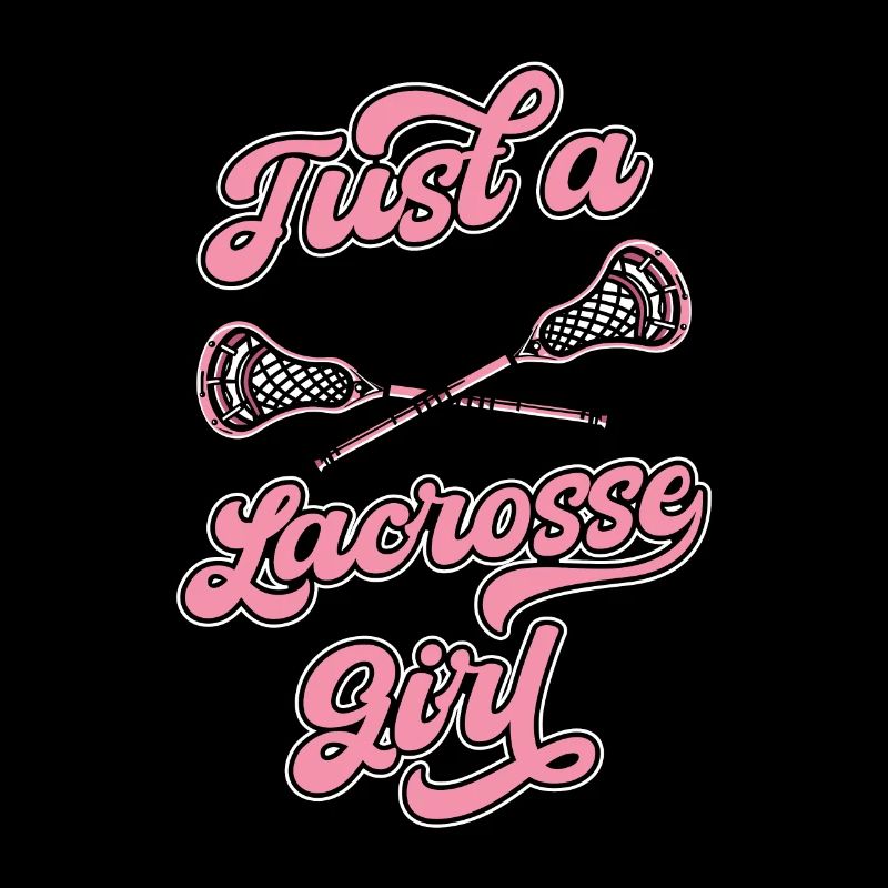 La crosse juste une fille de crosse