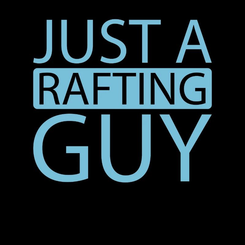 Le rafting n’est qu’un gars de rafting