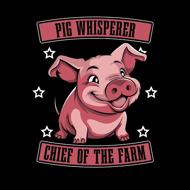 Éleveur de porcs Chef de la ferme